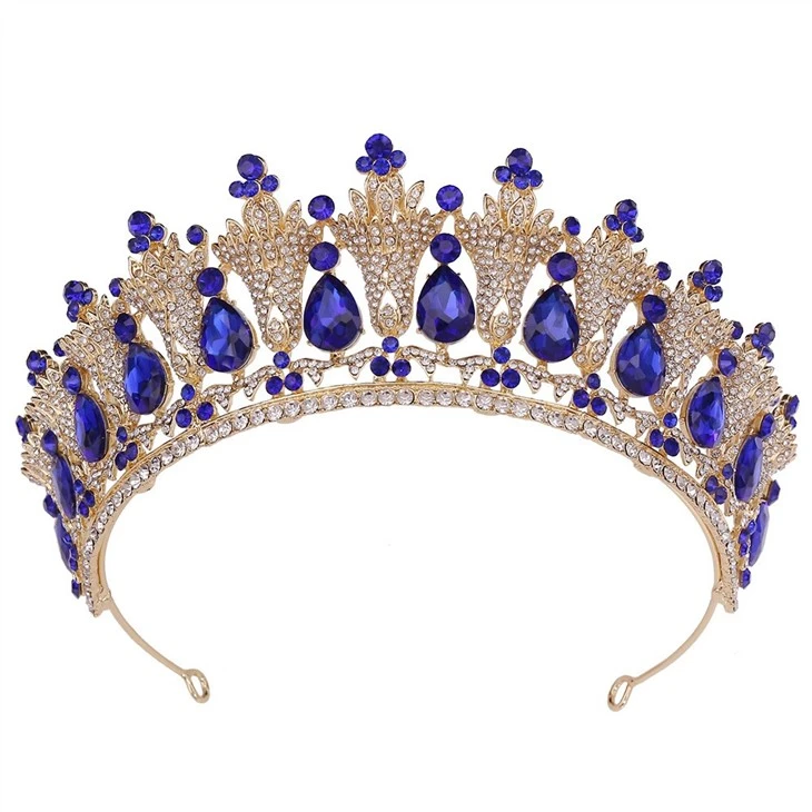 Tiara Crown Wedding Tiara Crystal Princess Headpiece And Girls Prom Pageant Crown Diadem